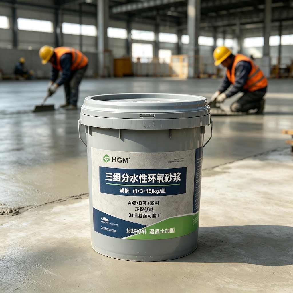 修文三组份水性环氧砂浆
